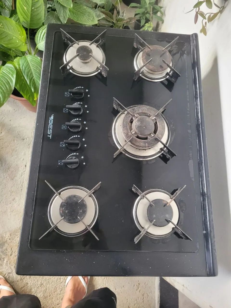 fogão de mesa cooktop
