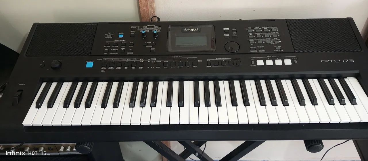 Yamaha PSR-473 - Instrumentos musicais - Ventania 1498208951 | OLX