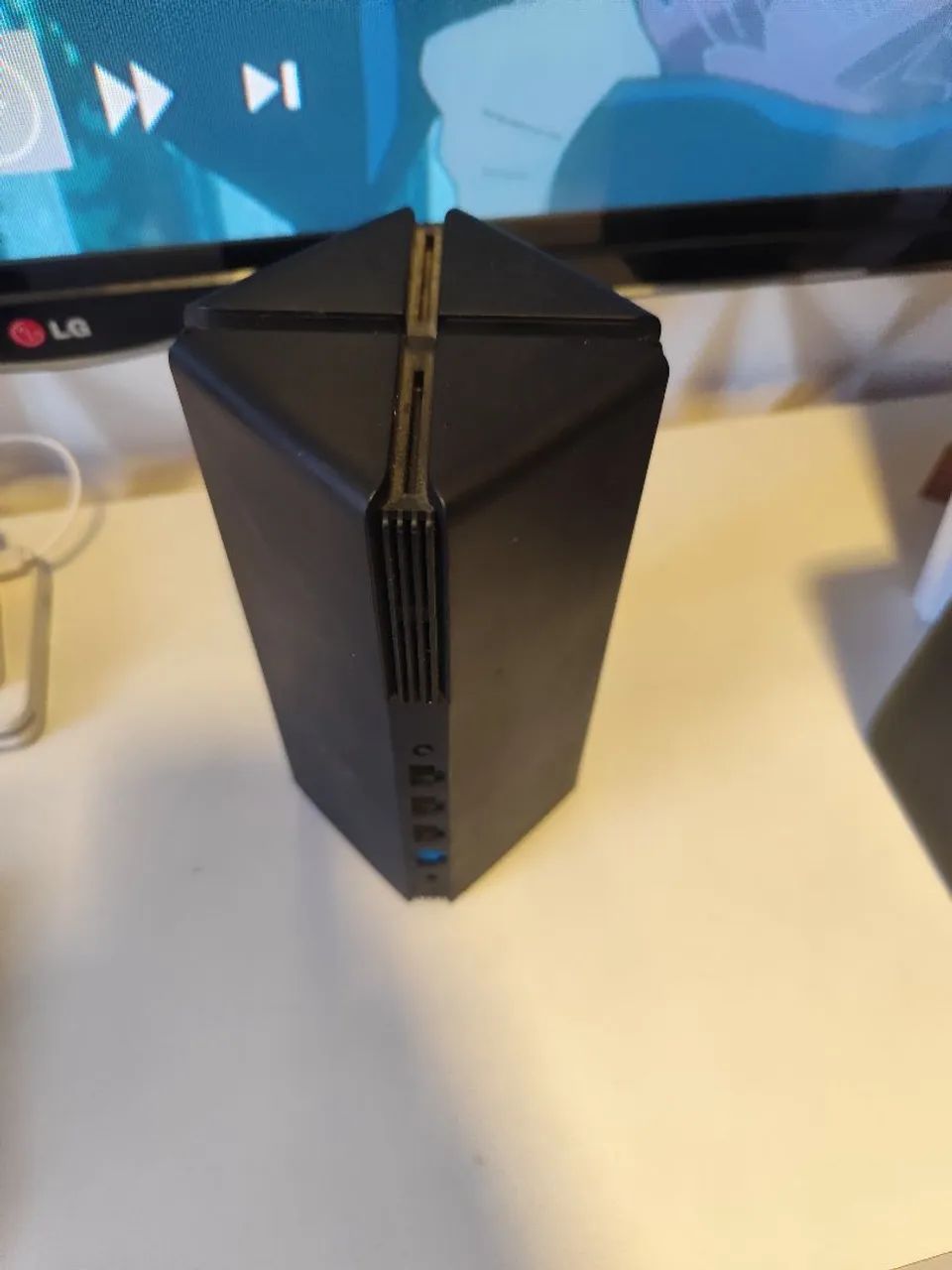 Roteador Xiaomi AX3000 ( sem fonte e travado no led laranja)  - Foto 3