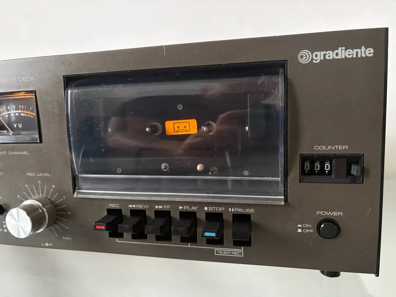 Tape deck Gradiente S95 (1978) revisado - Foto 2