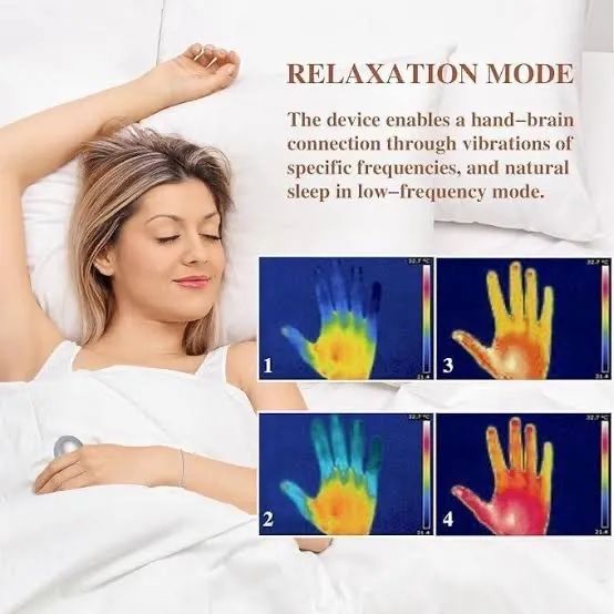 CalmCare - relaxamento por microcorrente; promove calma, foco e alívio suave - Foto 3