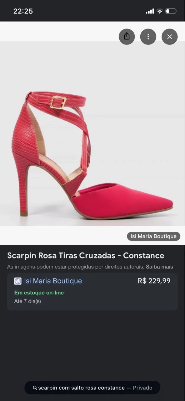 Scarpin Constance Rosa - Foto 3