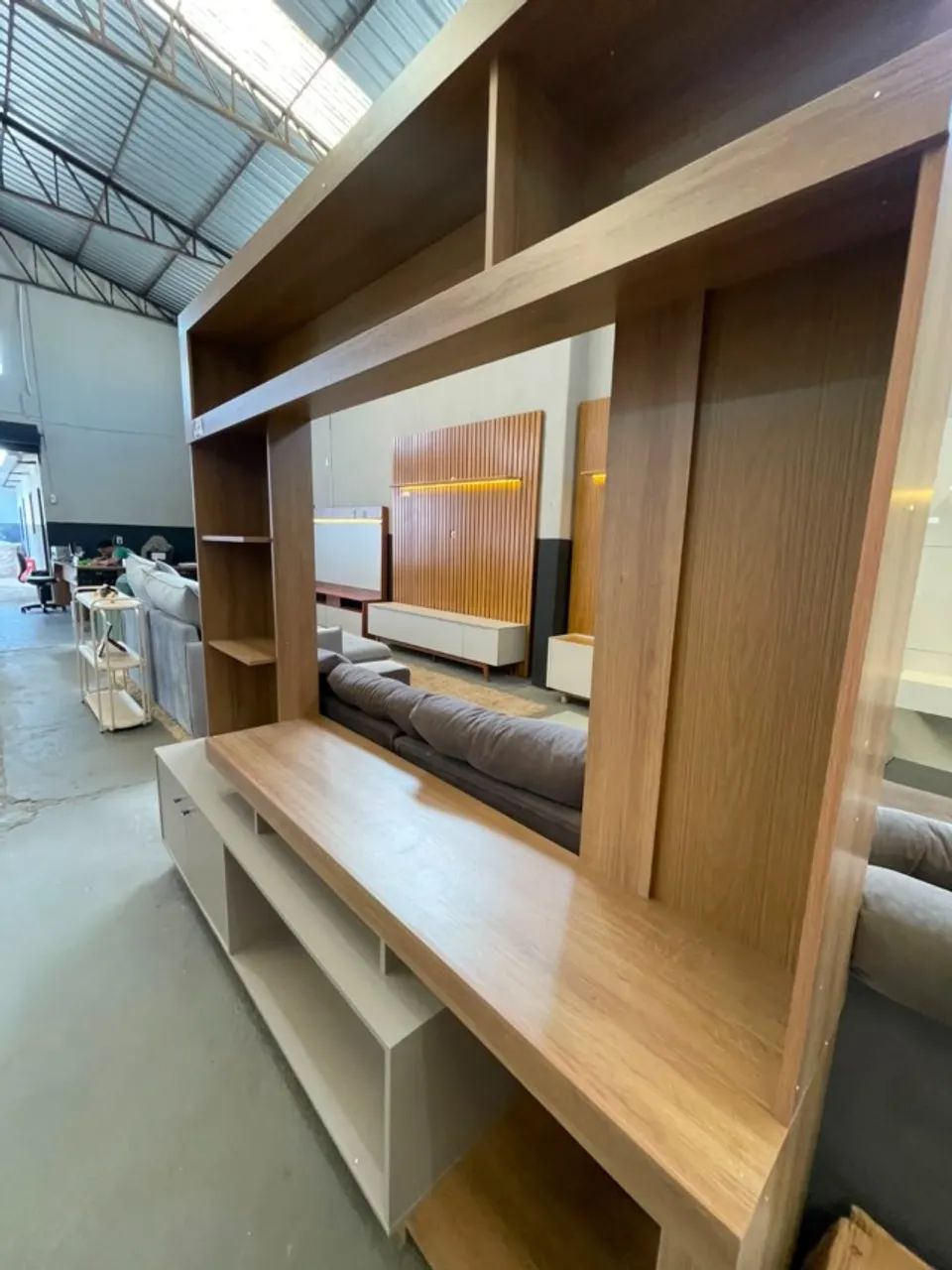 ESTANTE MDF 2,10m ? GRANDE E ESPAÇOSA - Foto 5