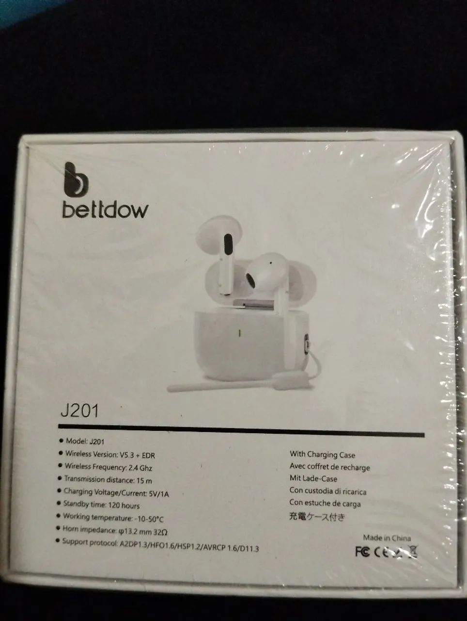 Fone bluetooth Bettdow J201- Novo - Foto 2