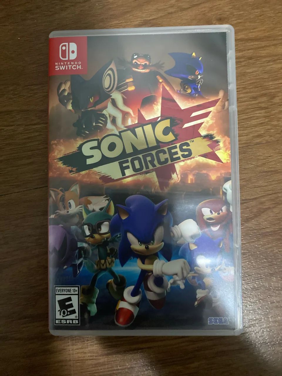 Nintendo switch jogo sonic forces