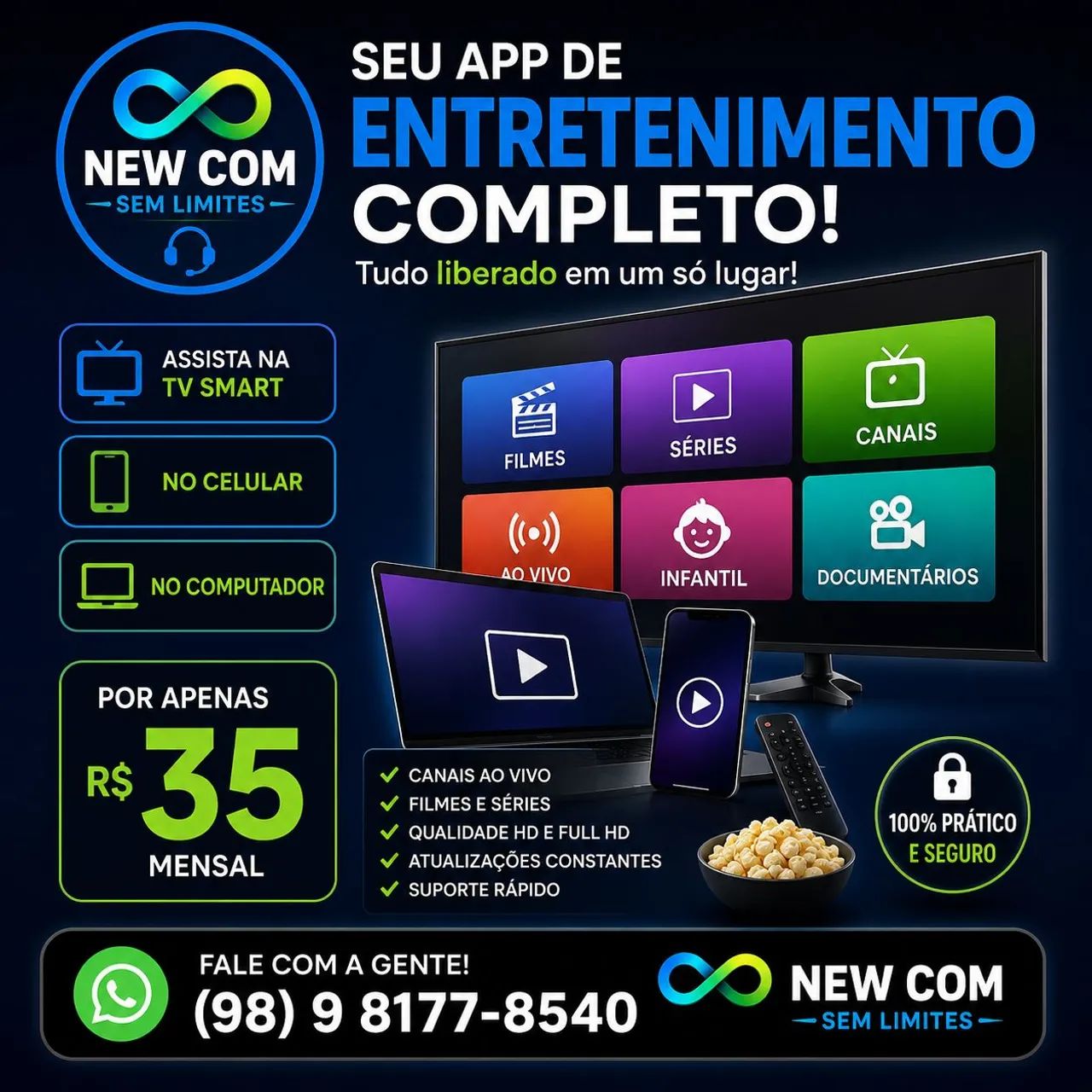 Canal para tv smart - Foto 2
