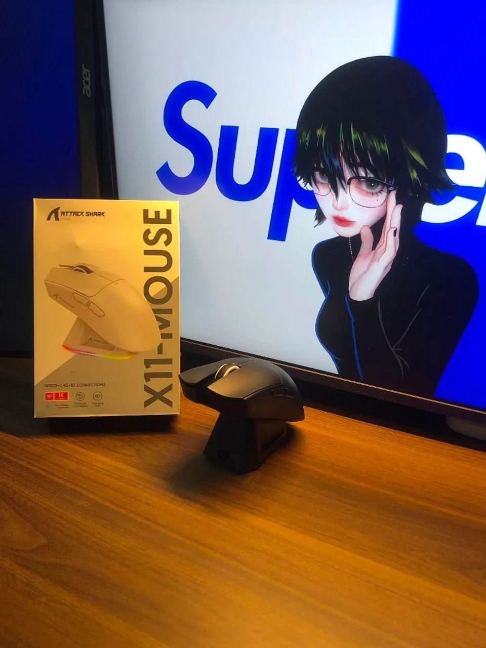 MOUSE ATTACK SHARK X11 - LACRADO  - Foto 5