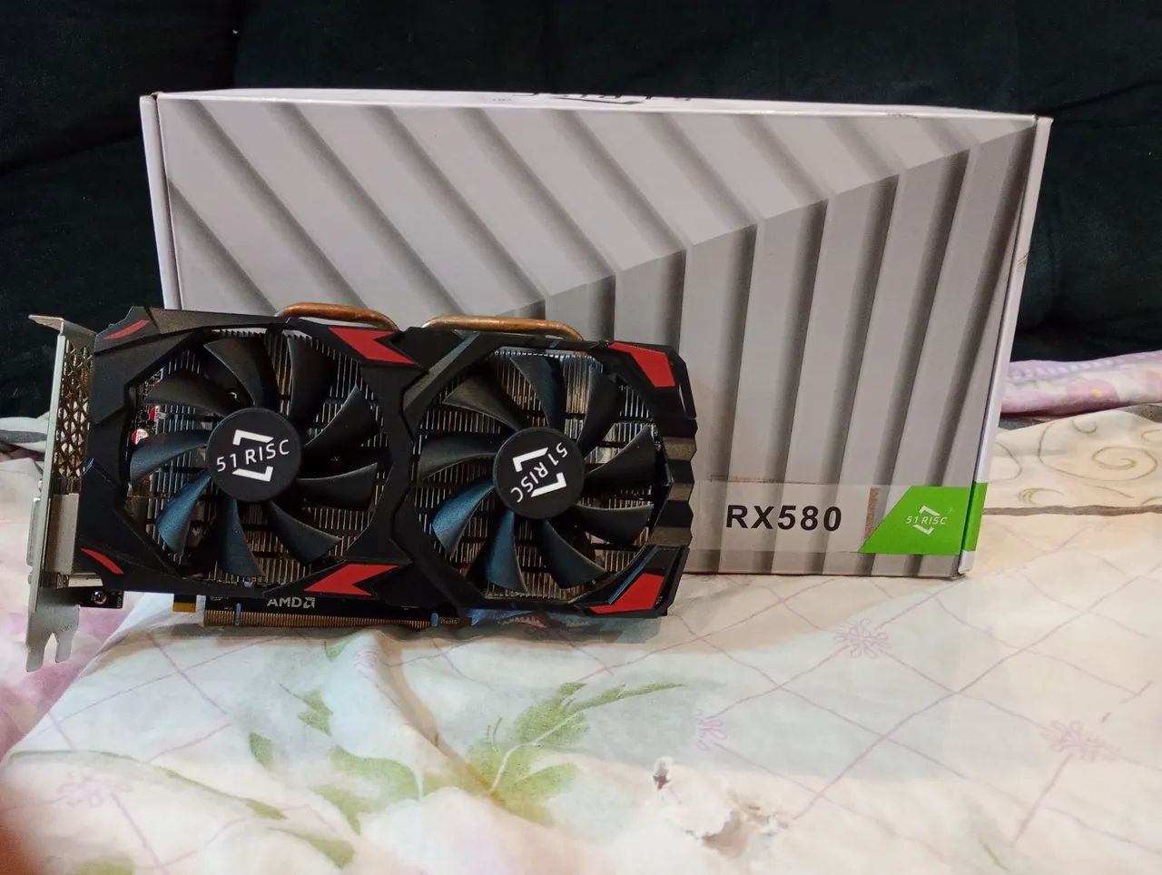 RX 580 Funcionando perfeitamente