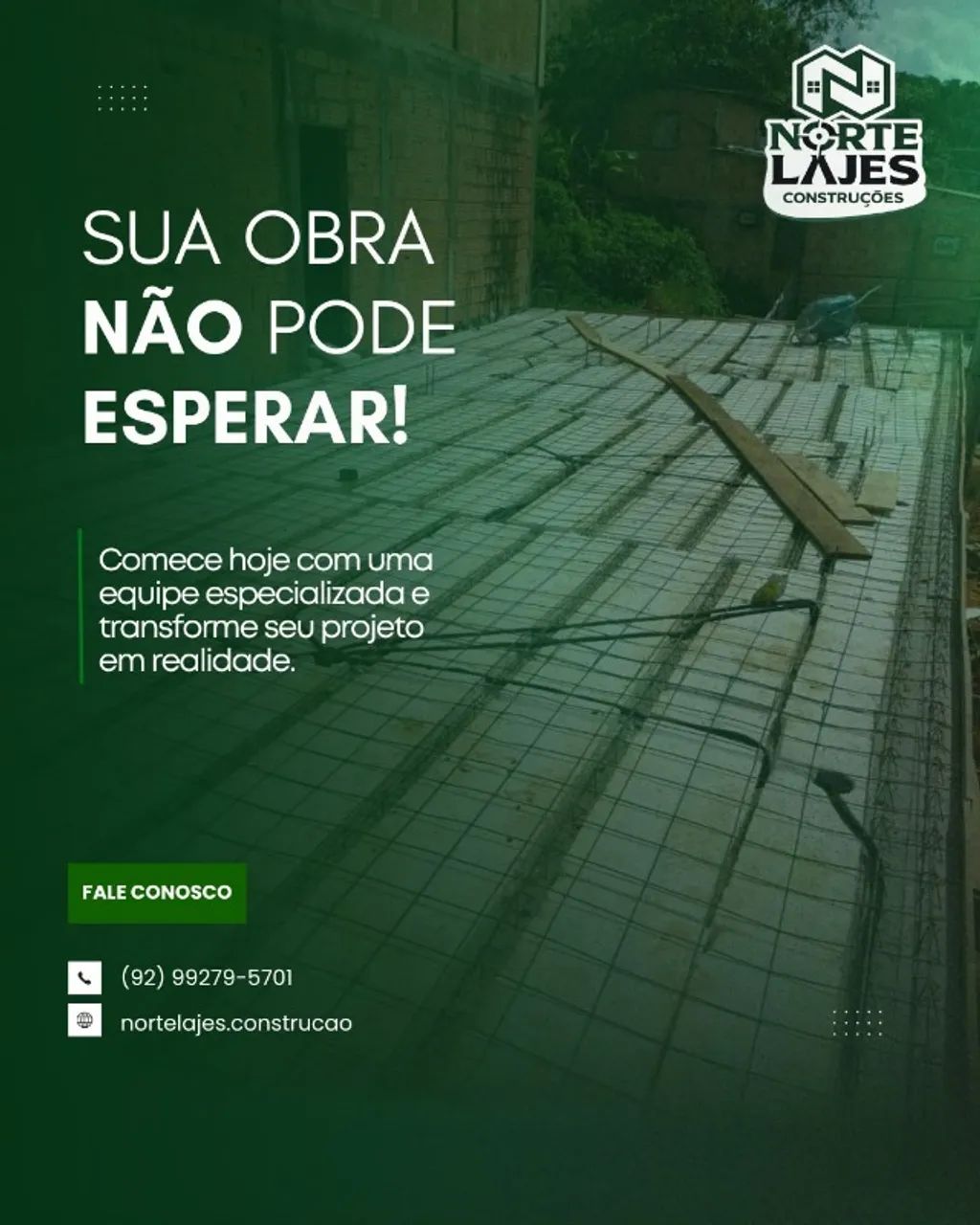 LAJE E ESTRUTURA EM GERAL (COMPLETA MATERIAL E MÃO DE OBRA)