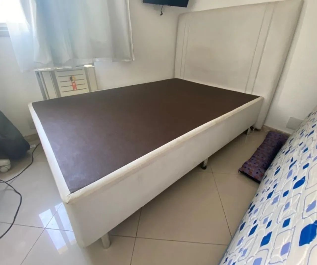 Vendo cama box de viúvo e cabeceira da Ortobom em ótimo estado. - Foto 3
