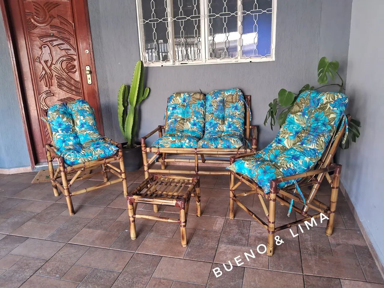 Jogo de Poltronas de Bambu  - Foto 4