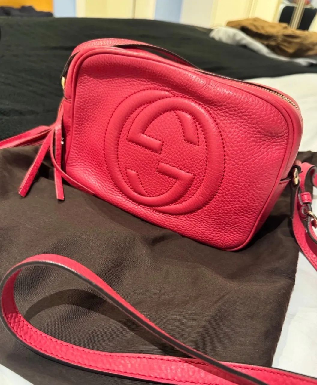 Bolsa Gucci Soho Rosa - Foto 2