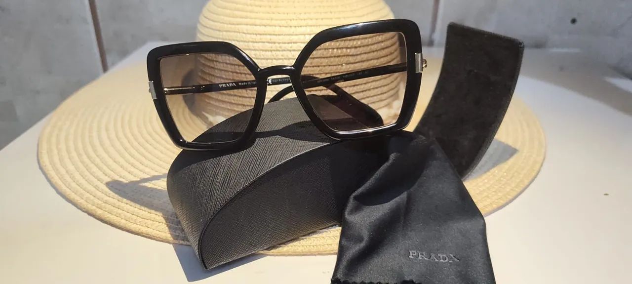 Óculos PRADA original - Pouco Uso  - Foto 5