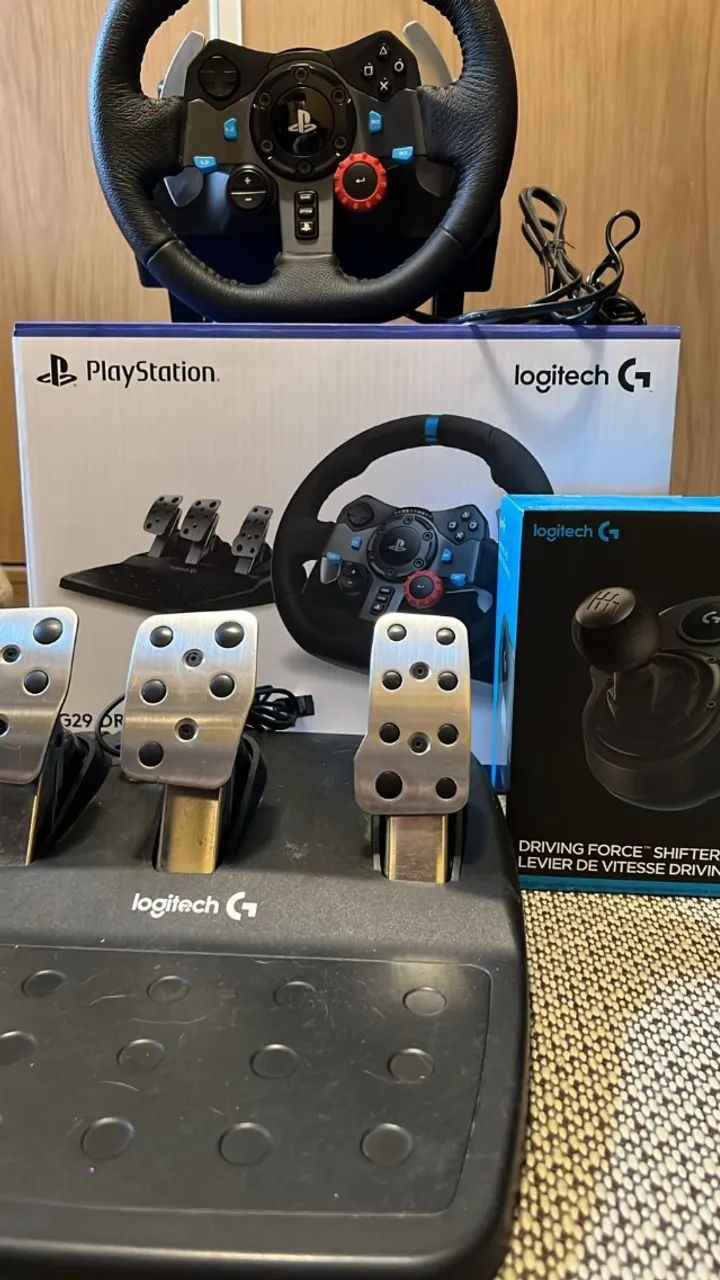 Logitech G29 + Shifter Logitech - Foto 3