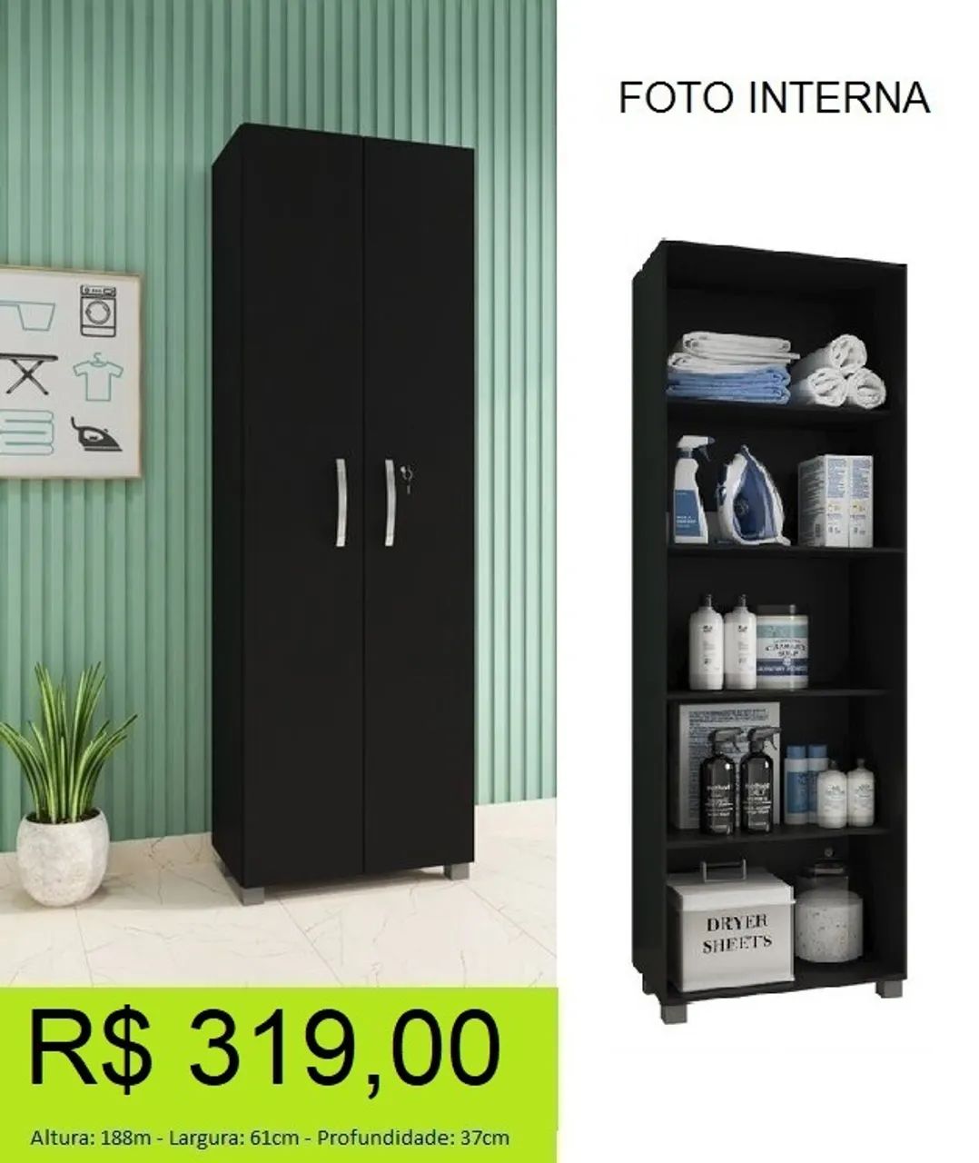 Multi uso com muitas prateleiras - Parcelamos sem juros!   - Foto 3