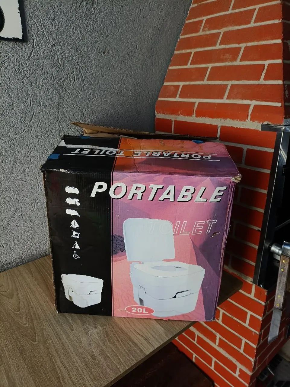 VASO SANITÁRIO ? PORTÁTIL ZERO SEM USO 