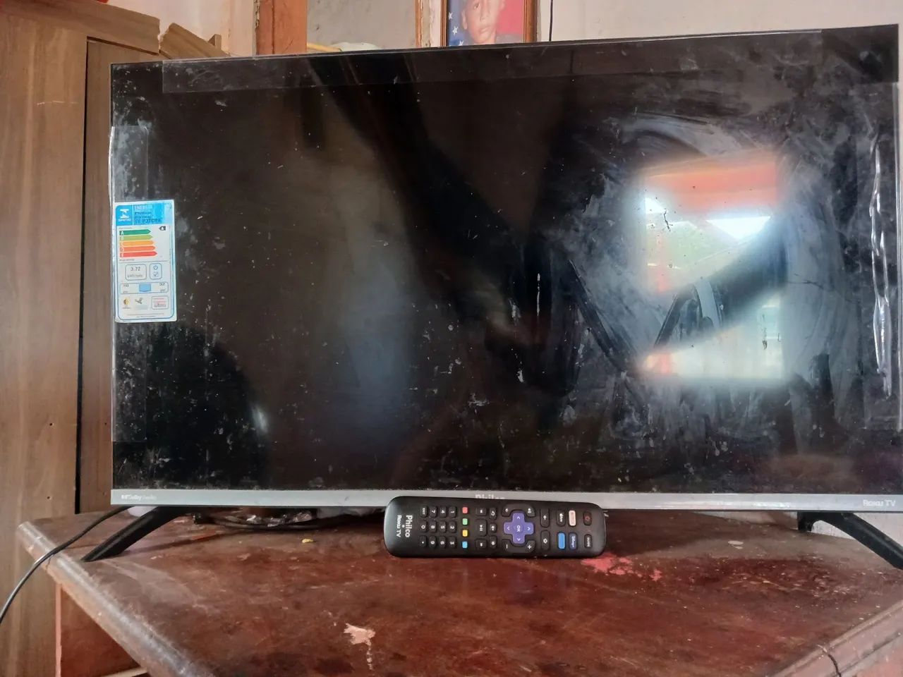 Vendo televisão smart de 32 polegadas seminova  - Foto 3