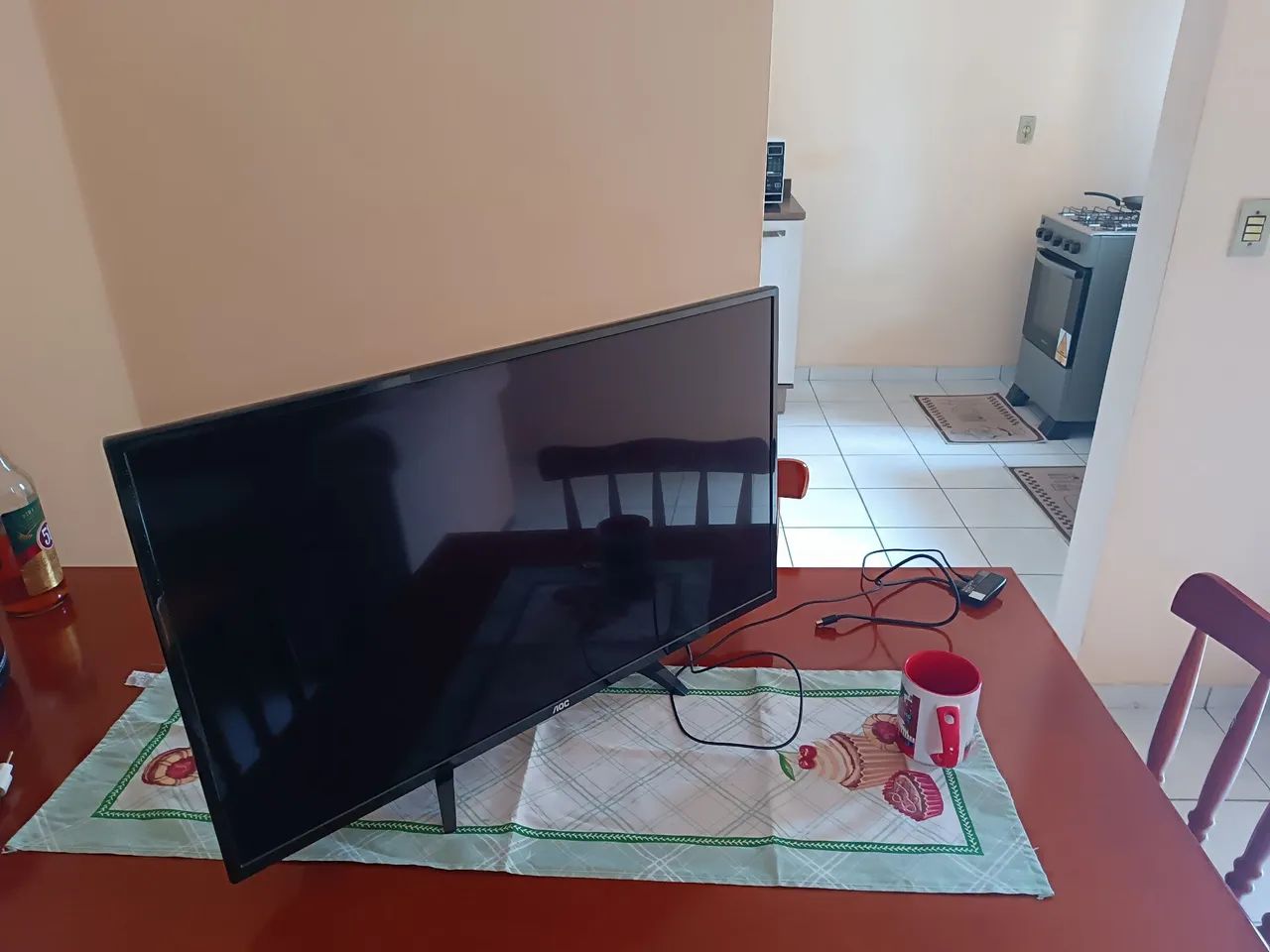 TV AOC 32' polegadas + ROKU Express - Foto 4
