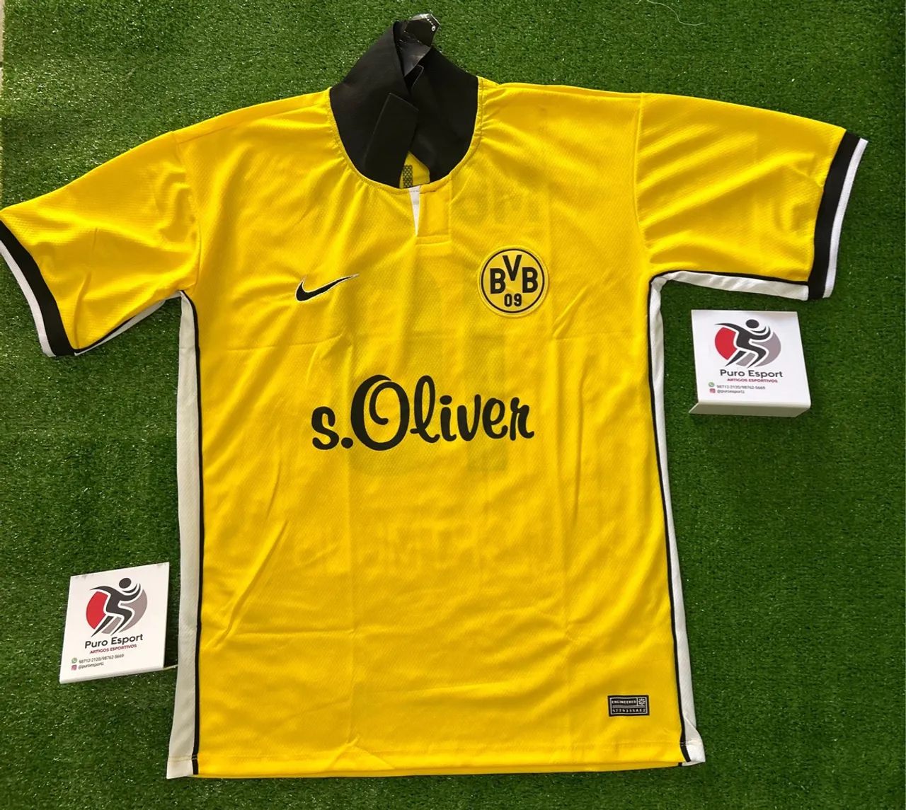 Camisa retrô do Borússia Müller 
