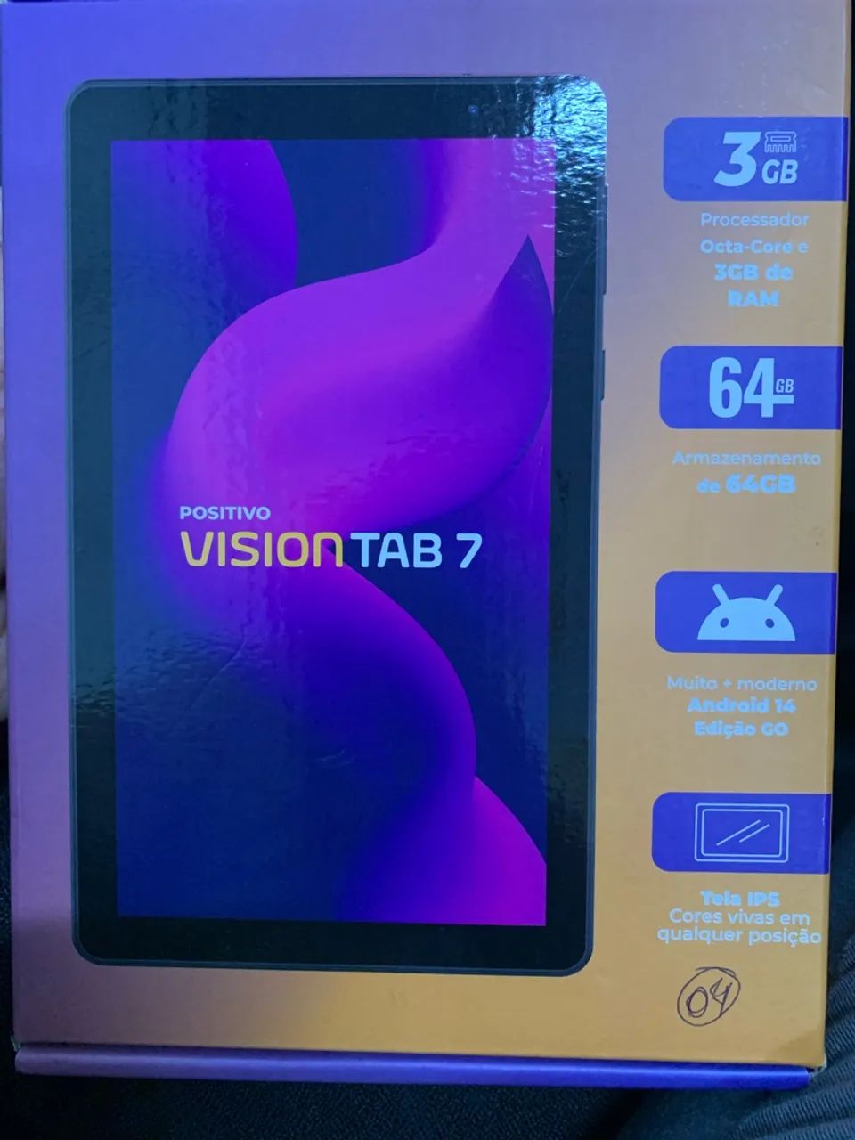 Tablet Positivo Vision Tab 7 3GB ram 64GB