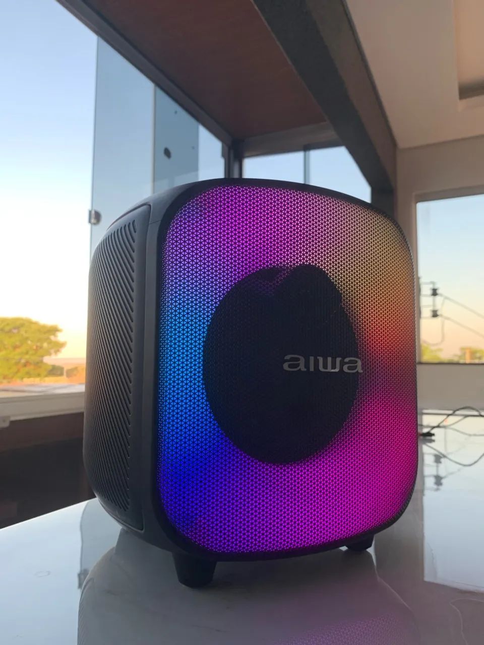 Vendo caixa de som AIWA  - Foto 3