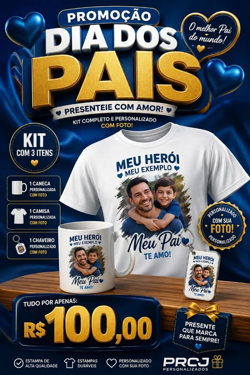 Kit dia dos pais 