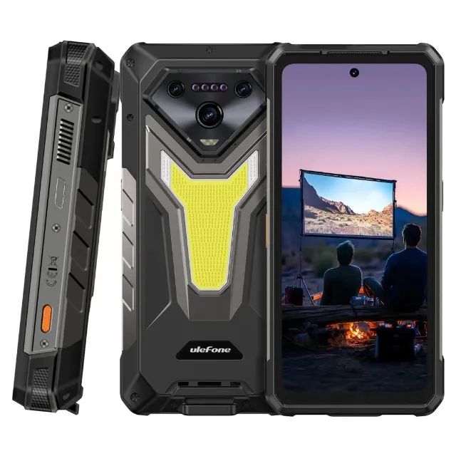 Ulefone Armor 34 PRO PLUS com projetor 512gb e 32 ram - Preto