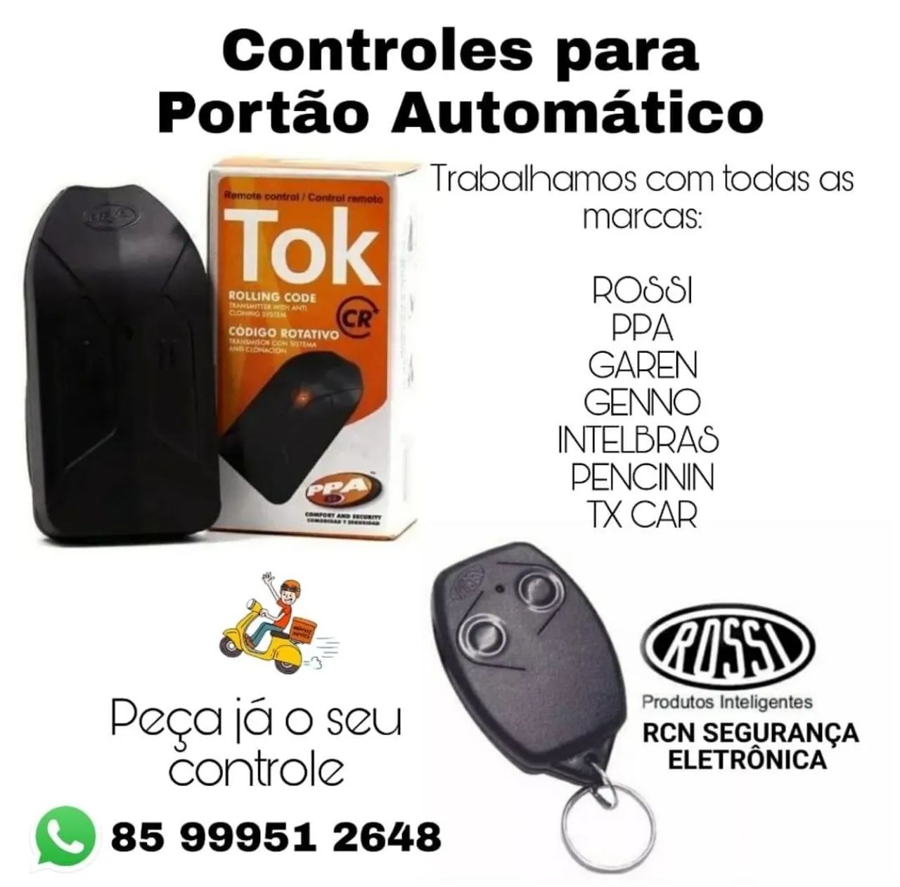 Controles de portão 