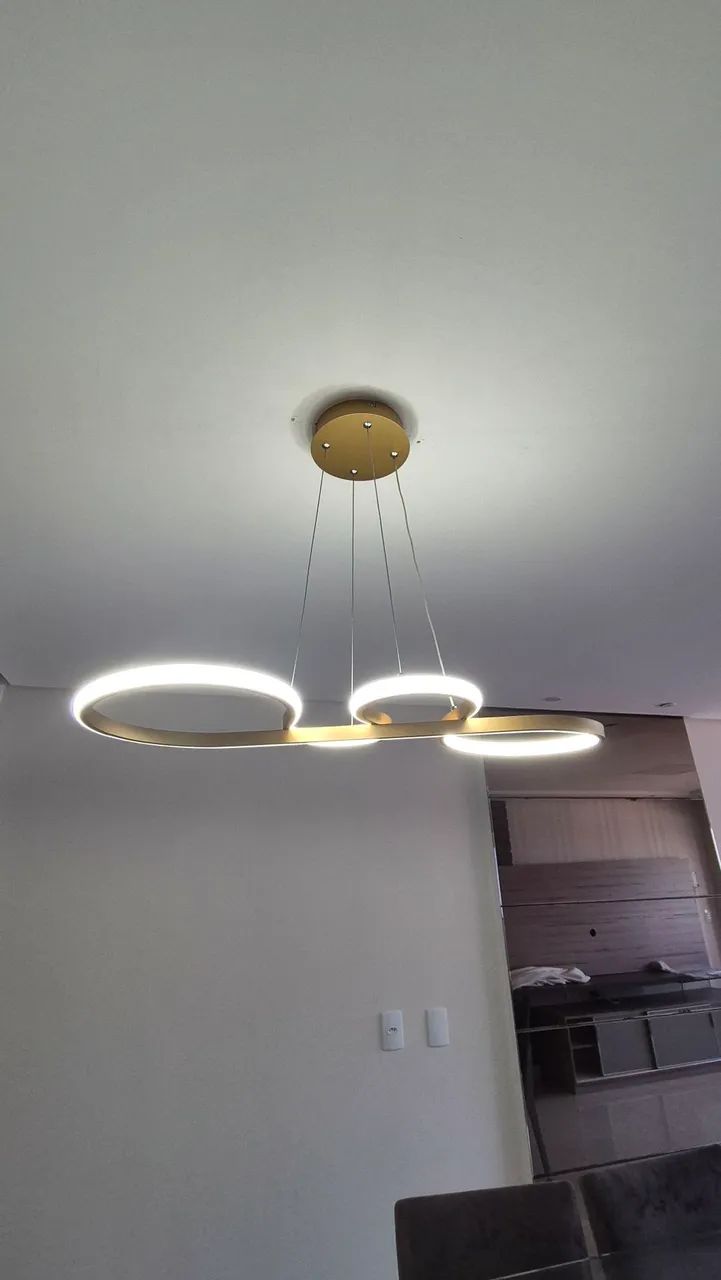 Linda luminária de teto moderna - Foto 2