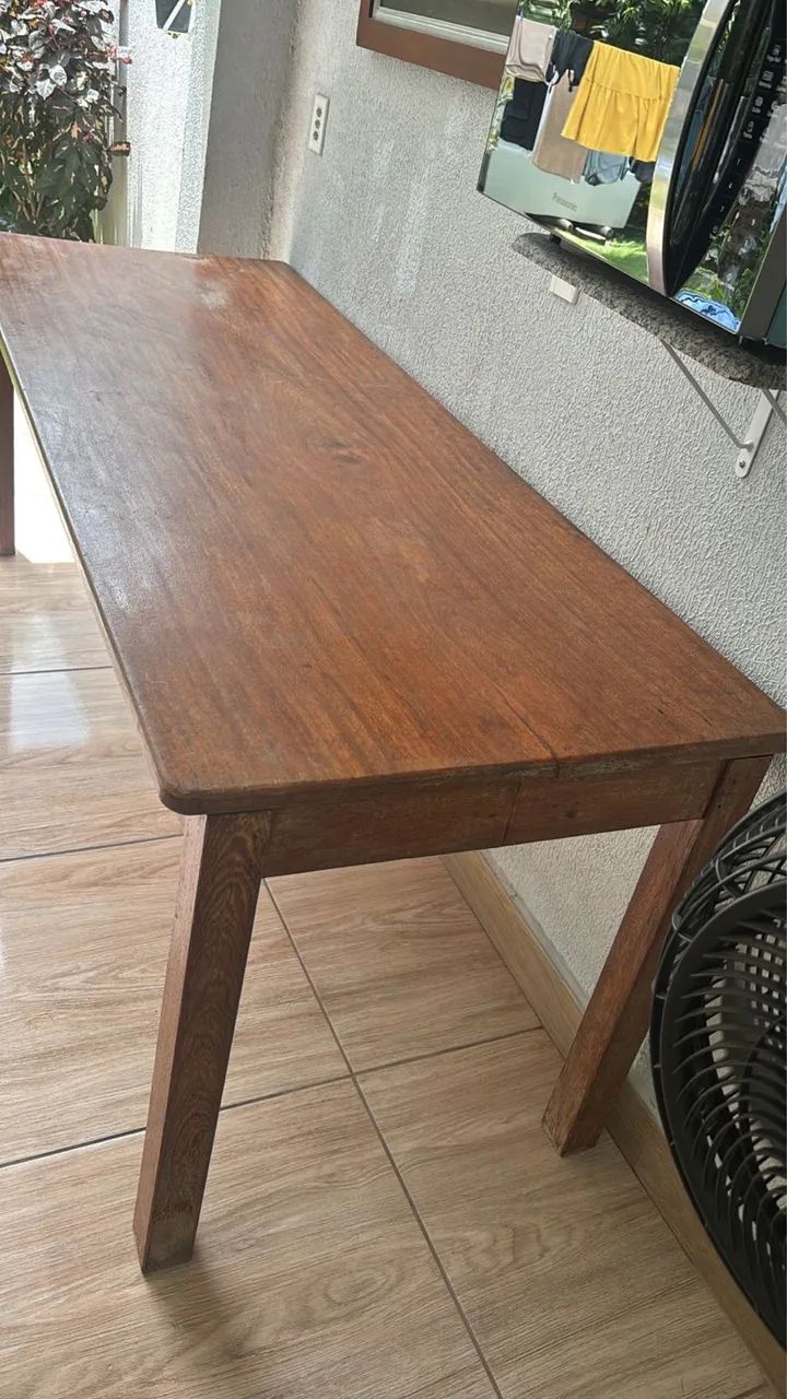 OPORTUNIDADE, mesa de ANGELIM maciça! - Foto 5