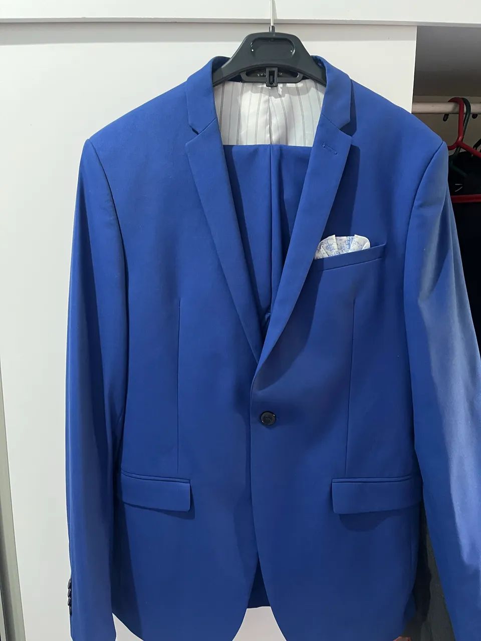 Terno Azul Zara usado apenas umas vez!!!