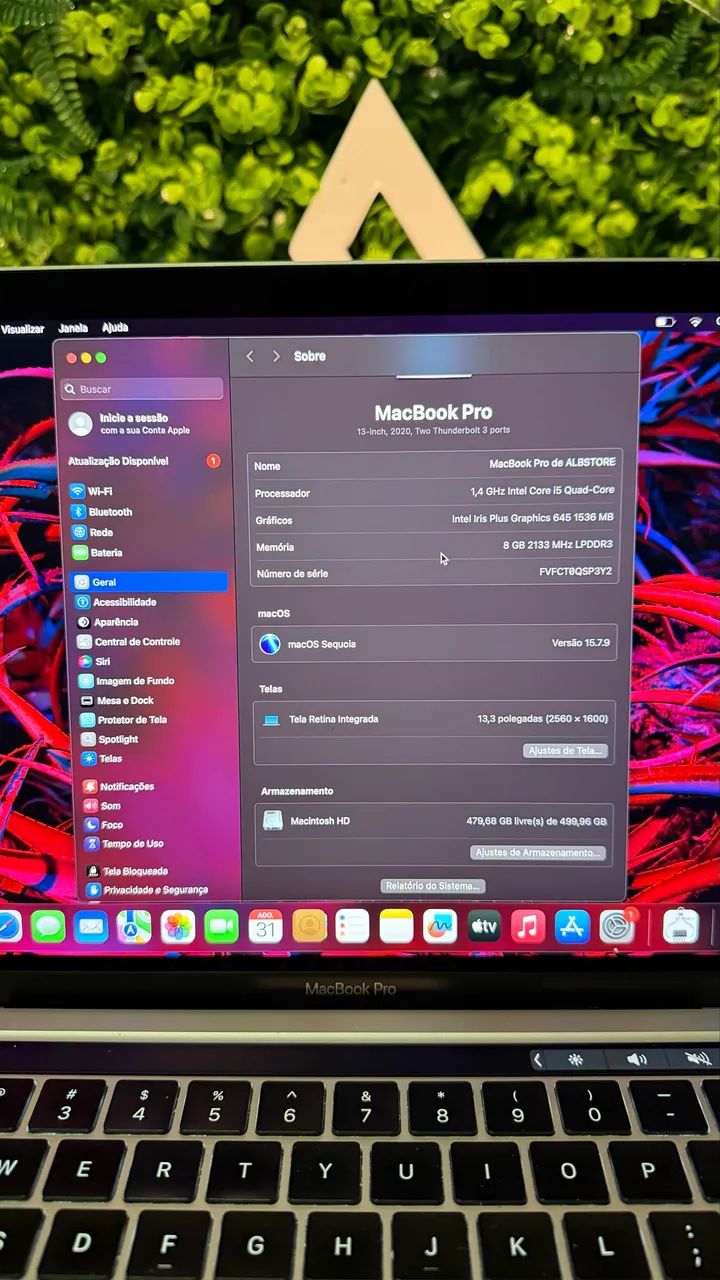 MACBOOK PRO 2020 512/8GB i5 + GARANTIA - Foto 3