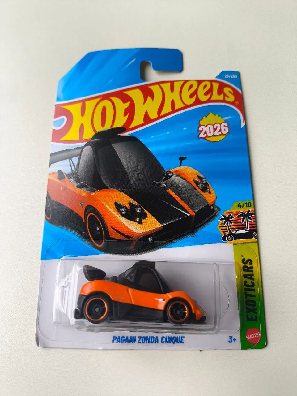 Miniatura Hot Wheels Pagani Zonda Cinque Tooned - Hobbies e