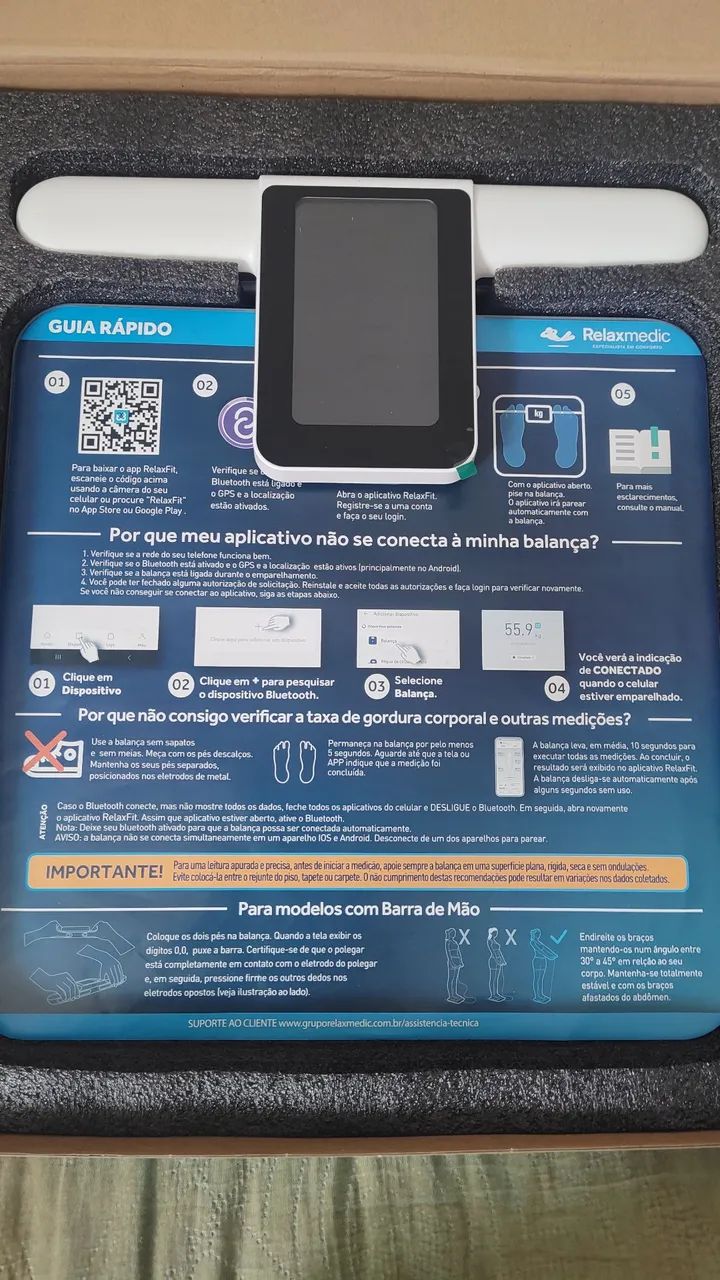 Promoção por tempo limitado - Balança de Bioimpedância Pro Zero - Vendo! - Foto 5