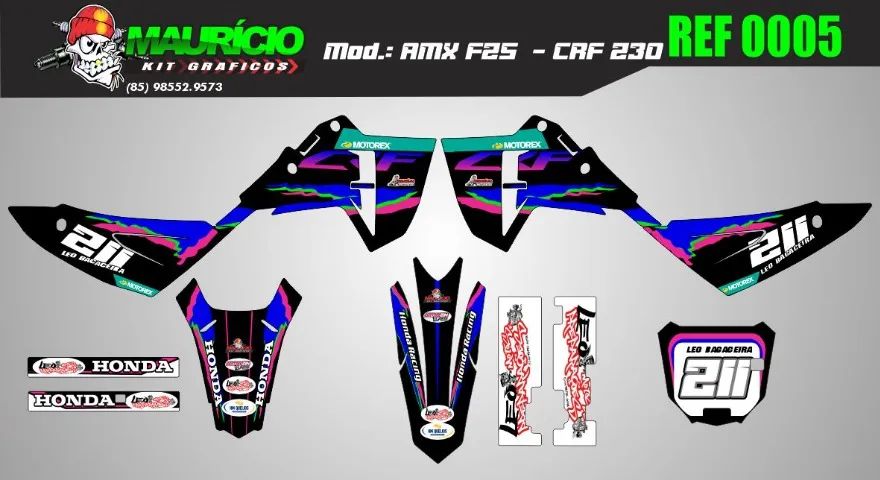 kit grafico crf 230 - Foto 5