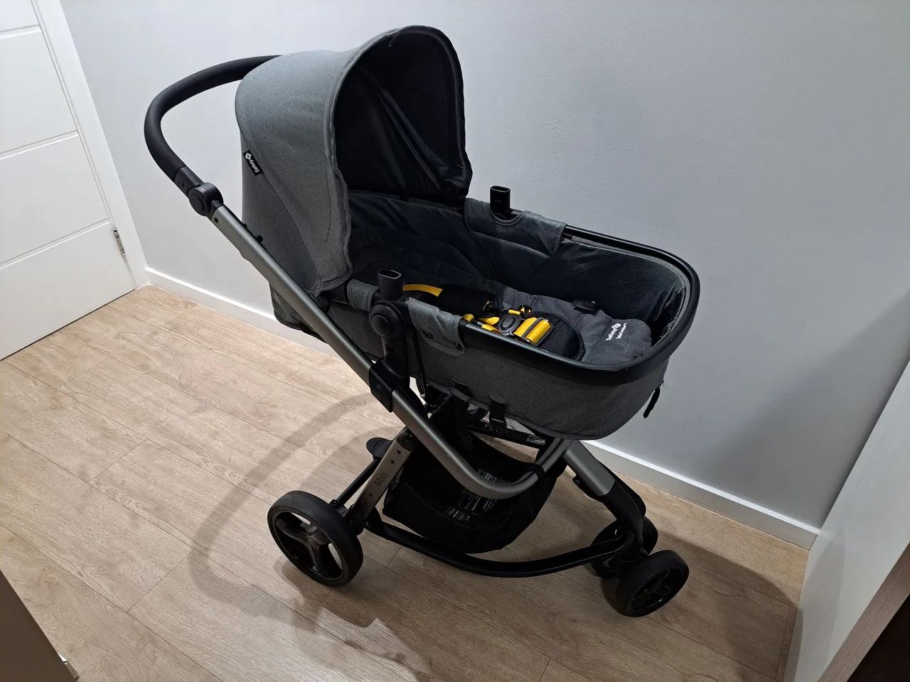 Carrinho bebe Safety First Grey Denim TRIO - Foto 4