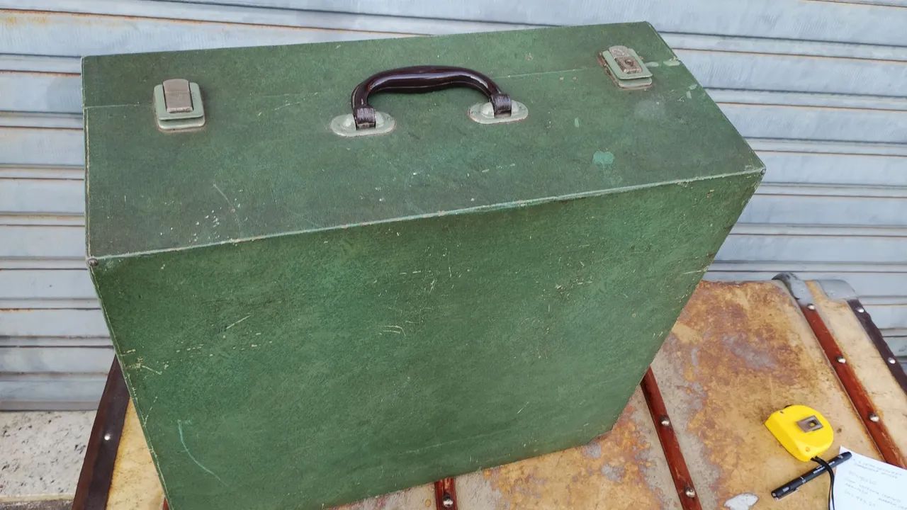 Sanfona Case Todeschini, Caixa Vintage Antiga  - Foto 4