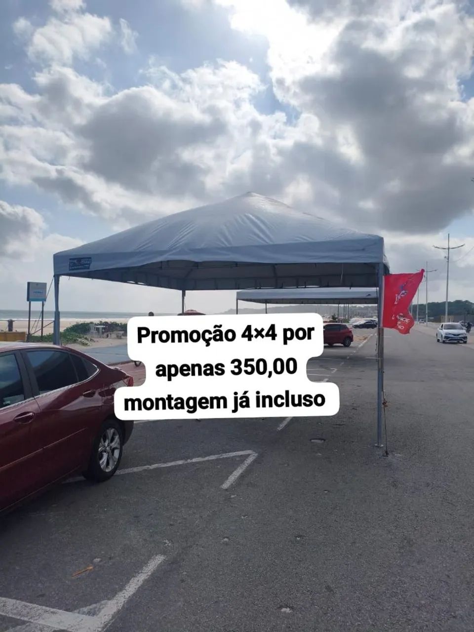 Alugo tenda 