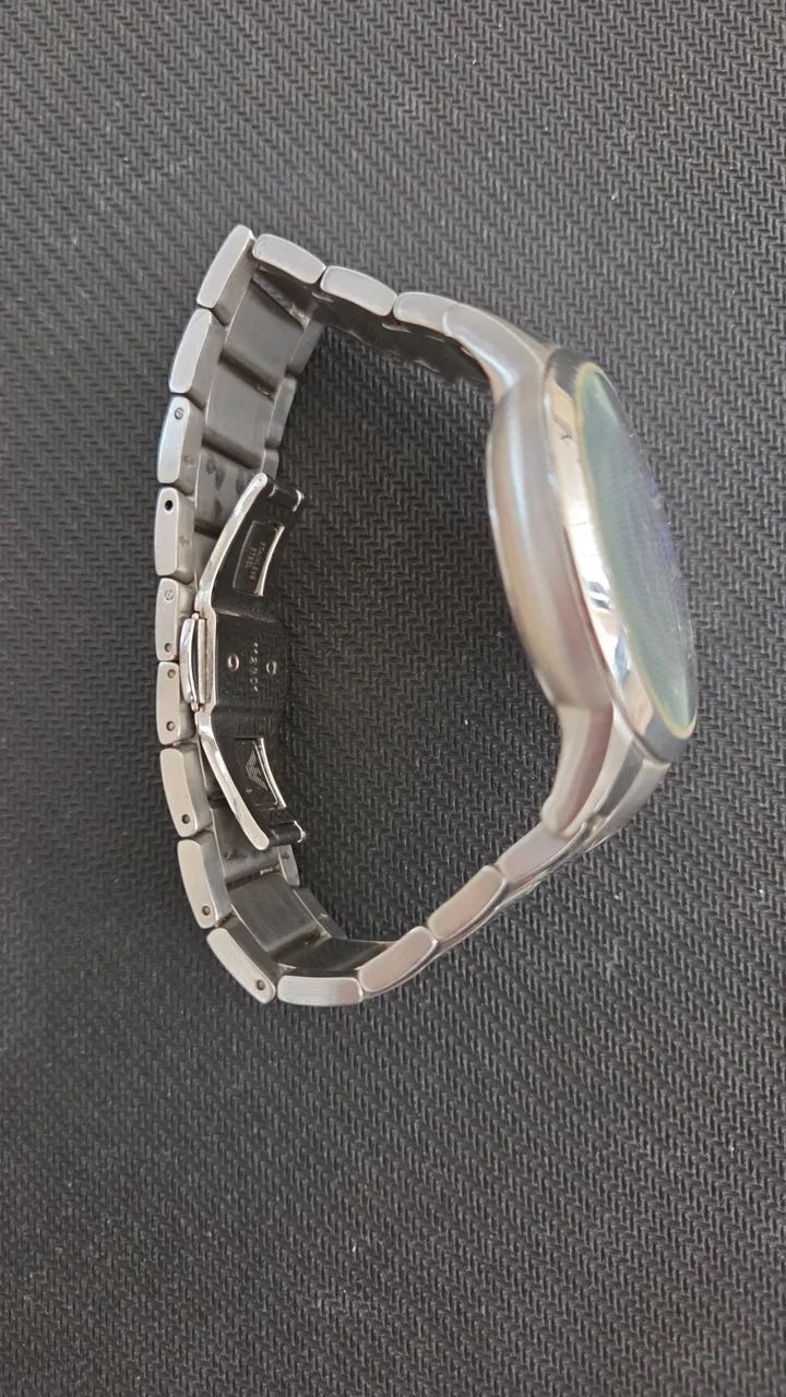 Relogio Emporio Armani AR2448 fundo azul - Foto 4