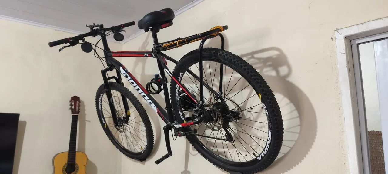 Bicicleta Aro 29 Quadro 21" com freio à disco e amortecedor  - Foto 2
