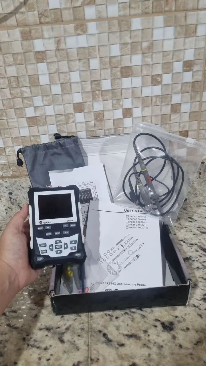 osciloscópio digital portátil - Foto 4