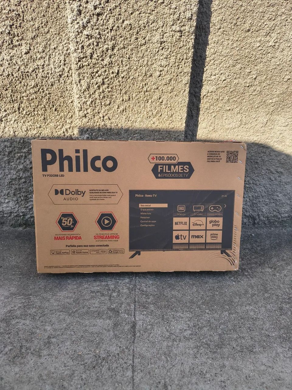 Smart Tv Philco 32 Polegadas | Lacrada | C/ Nota Fiscal | Garantia de 1 ano - Foto 2
