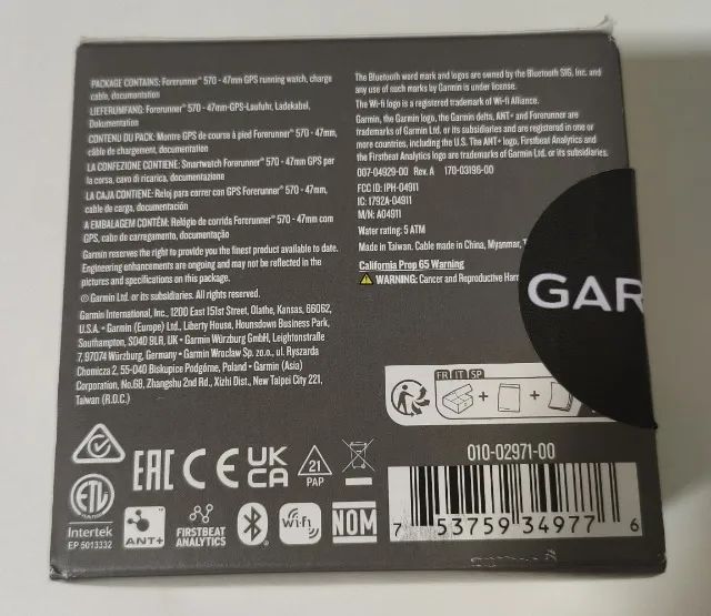 Smartwhatch Garmin Forerunner 570 47mm - Foto 3