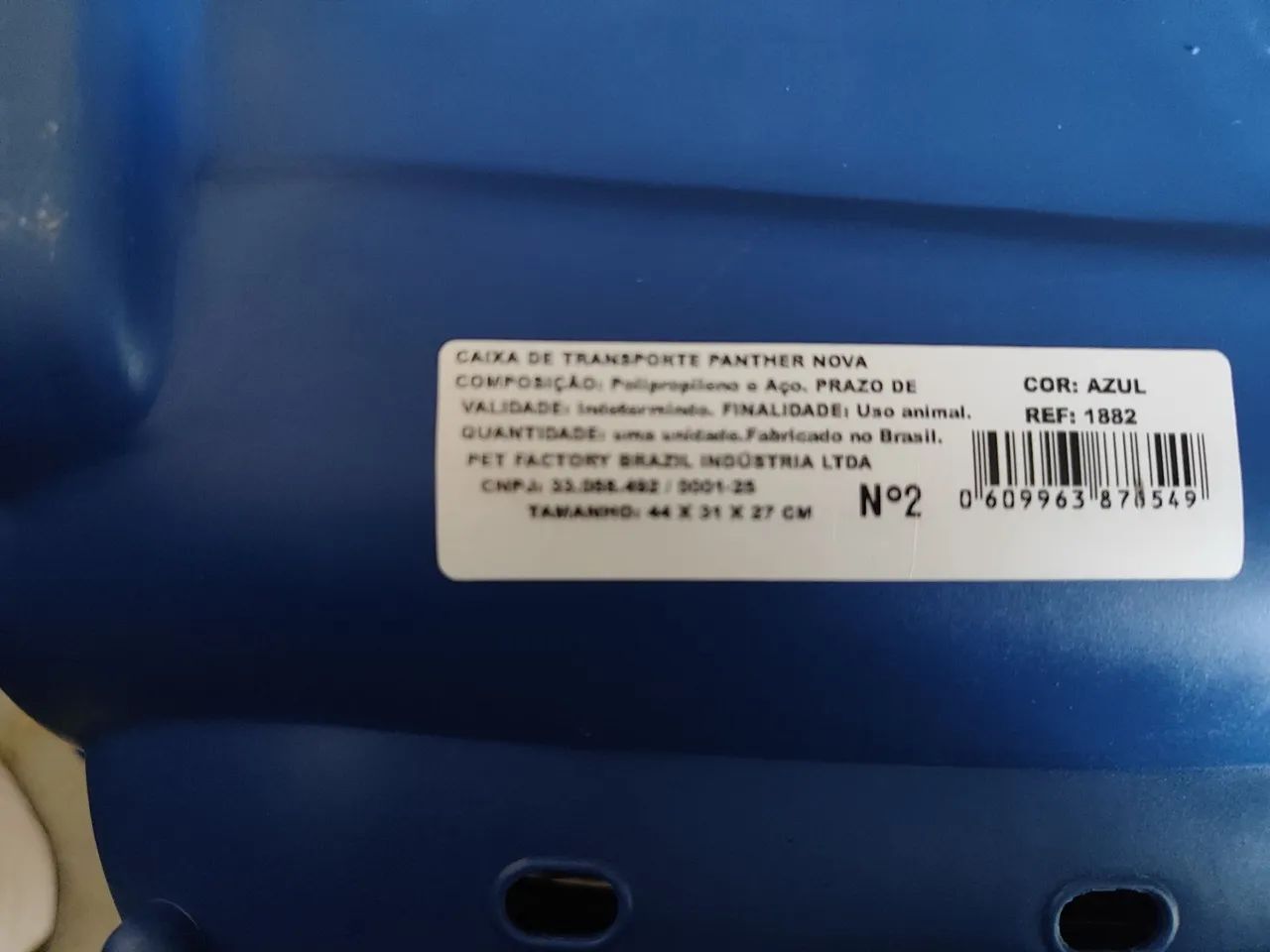 Caixa de transporte, usada apenas 2 vezes  - Foto 5
