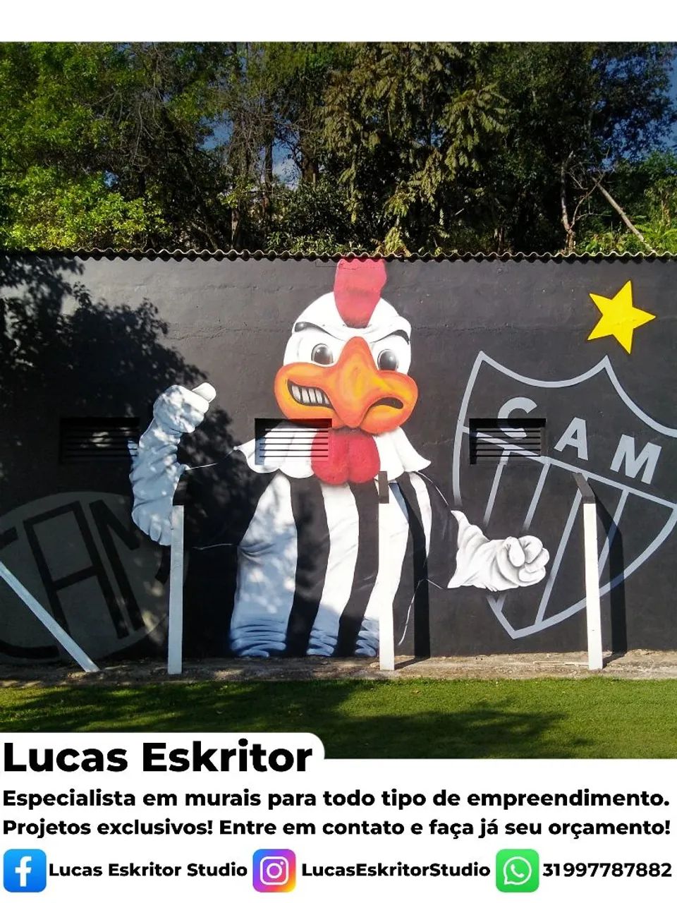 Pintura artística de murais para residências e comércios  - Foto 2