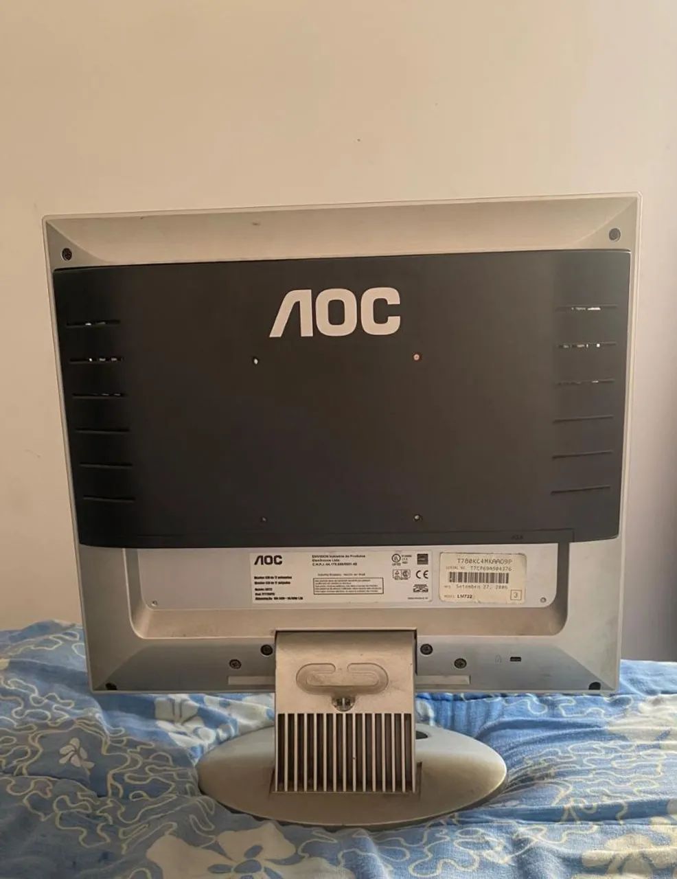 Monitor AOC 17 polegadas  - Foto 2