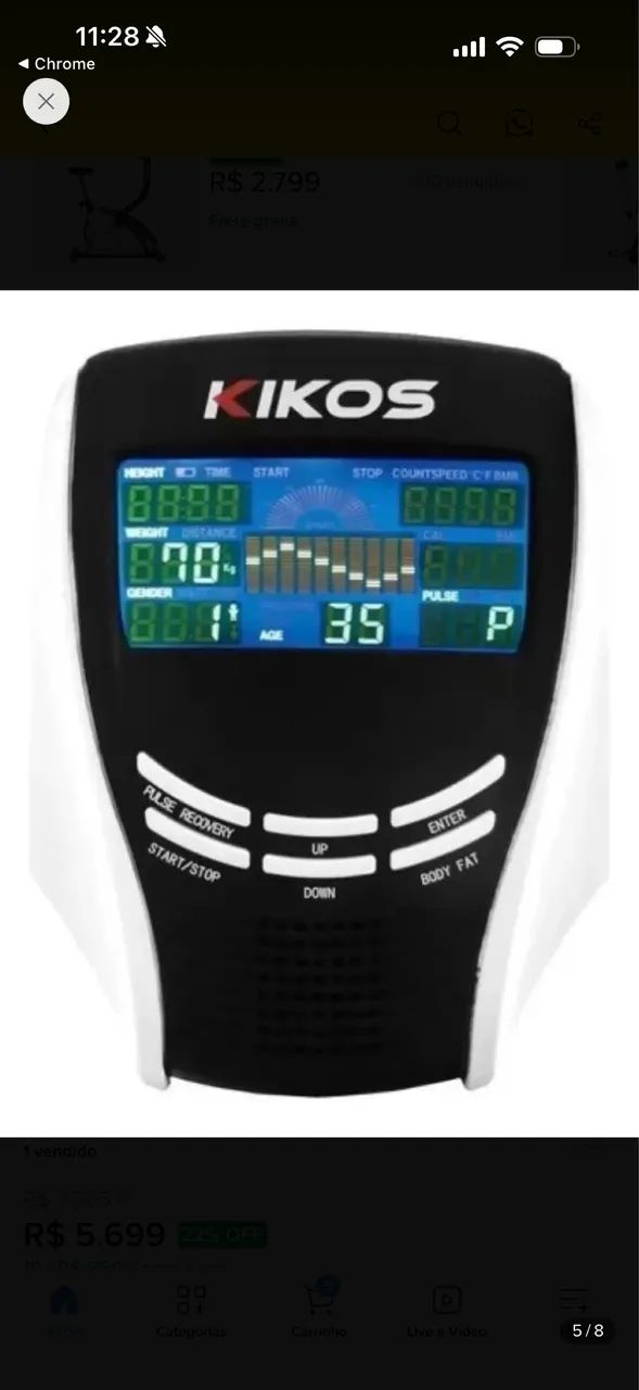 Bicicleta ergométrica Kikos KV8.7i - Foto 2