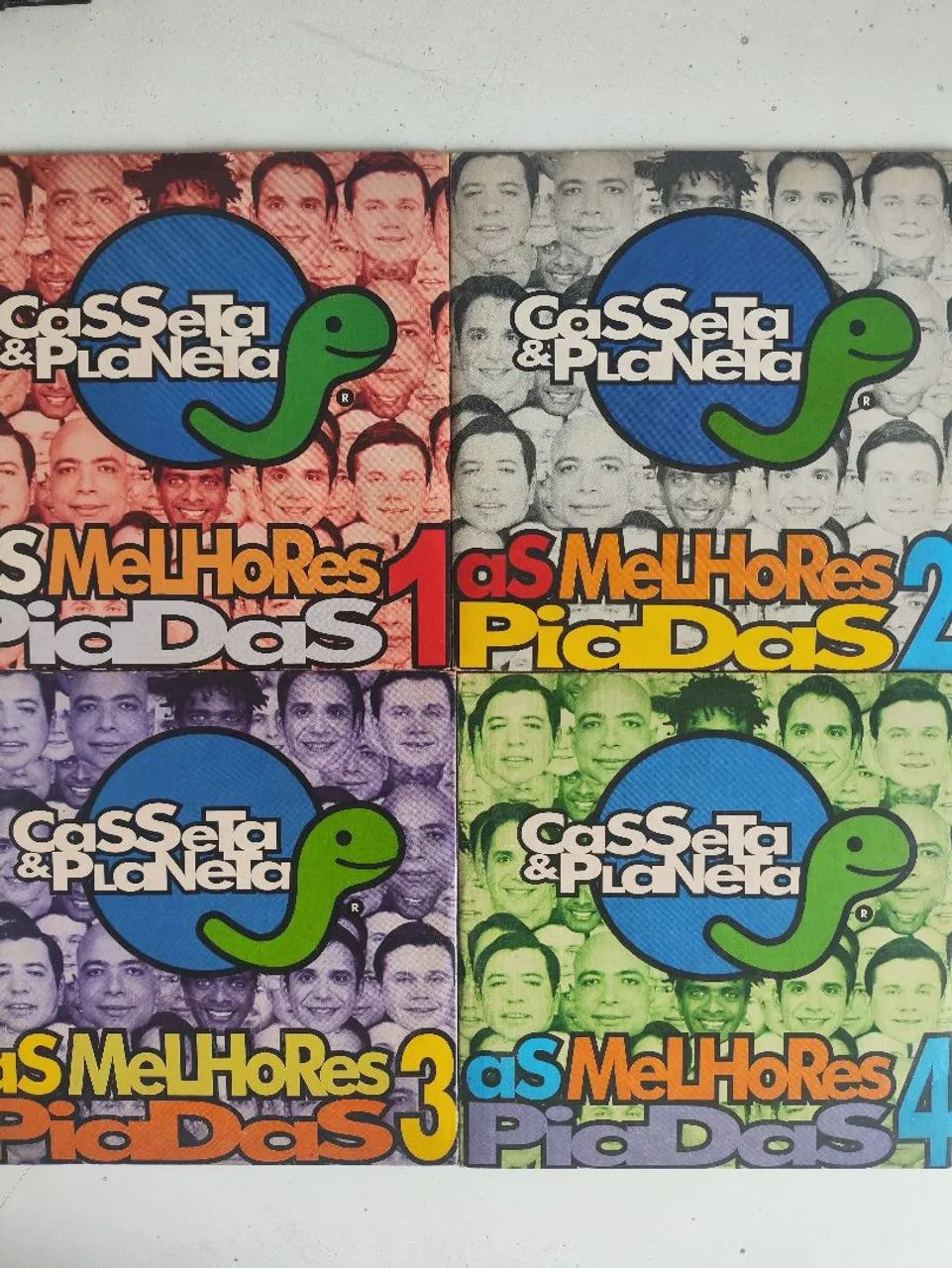 CDs piadas. CASSETA PLANETA