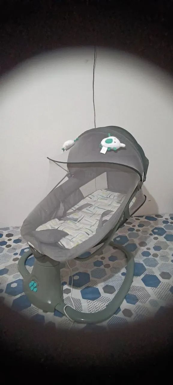 Cadeirinha descanso bebê automático. - Foto 4