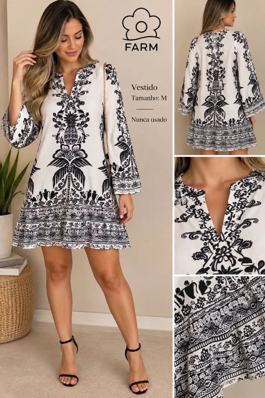 Vestido Farm 